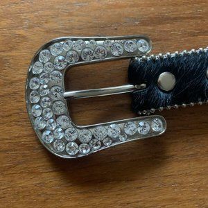 b.b. simon western bling women's belt